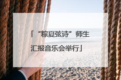 “粽夏弦诗”师生汇报音乐会举行