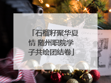 石榴籽聚华夏情 随州职院学子共绘团结卷