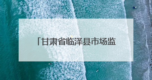 甘肃省临泽县市场监管局：护航“夜经济” 守护“烟火气”