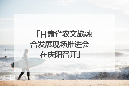 甘肃省农文旅融合发展现场推进会在庆阳召开