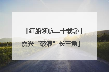 红船领航二十载③｜嘉兴“破浪”长三角