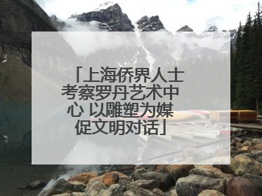 上海侨界人士考察罗丹艺术中心 以雕塑为媒促文明对话