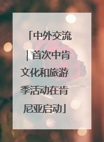 中外交流｜首次中肯文化和旅游季活动在肯尼亚启动