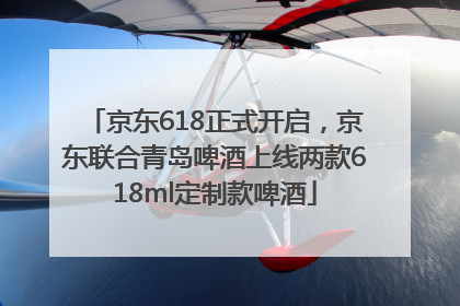 京东618正式开启，京东联合青岛啤酒上线两款618ml定制款啤酒