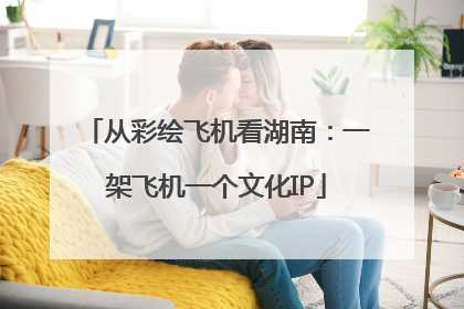 从彩绘飞机看湖南：一架飞机一个文化IP