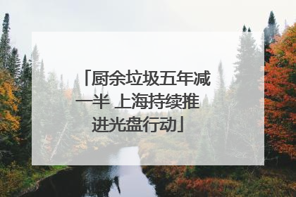 厨余垃圾五年减一半 上海持续推进光盘行动