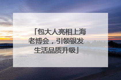 包大人亮相上海老博会，引领银发生活品质升级