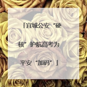 宜城公安“硬核”护航高考为平安“加码”