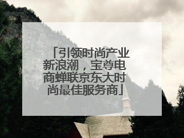 引领时尚产业新浪潮，宝尊电商蝉联京东大时尚最佳服务商