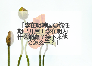 李在明韩国总统任期已开启！李在明为什么能赢？接下来他会怎么干？
