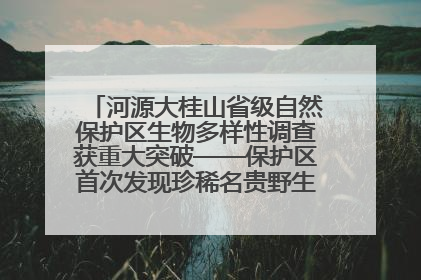 河源大桂山省级自然保护区生物多样性调查获重大突破——保护区首次发现珍稀名贵野生干巴菌与钝尾两头蛇