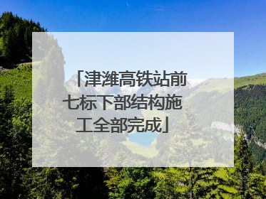 津潍高铁站前七标下部结构施工全部完成