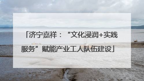 济宁嘉祥：“文化浸润+实践服务”赋能产业工人队伍建设