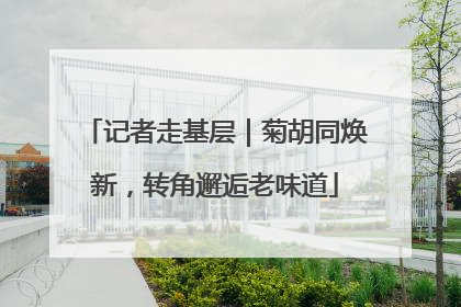 记者走基层｜菊胡同焕新，转角邂逅老味道