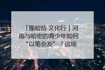 豫哈情 文化行｜河南与哈密的青少年如何 “以笔会友”？这场书画展藏着答案