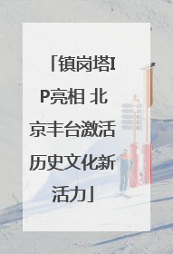 镇岗塔IP亮相 北京丰台激活历史文化新活力