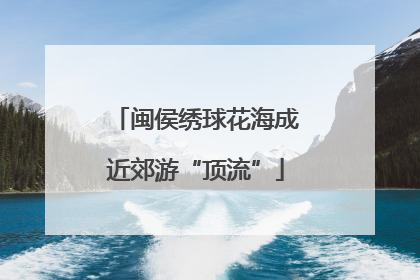 闽侯绣球花海成近郊游“顶流”