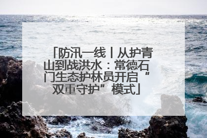 防汛一线丨从护青山到战洪水：常德石门生态护林员开启“双重守护”模式
