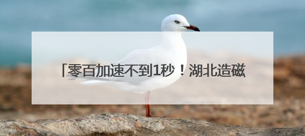 零百加速不到1秒！湖北造磁悬浮速度破650km/h，建成后武汉2小时内可抵达广州