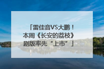 雷佳音VS大鹏！本周《长安的荔枝》剧版率先“上市”