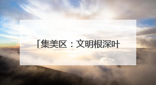 集美区：文明根深叶茂 幸福可感可触