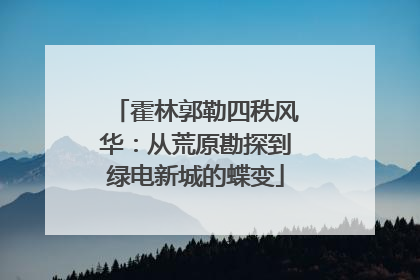霍林郭勒四秩风华：从荒原勘探到绿电新城的蝶变