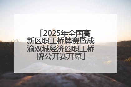 2025年全国高新区职工桥牌赛暨成渝双城经济圈职工桥牌公开赛开幕