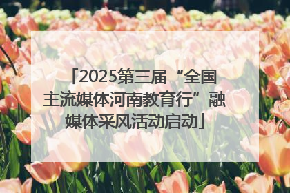 2025第三届“全国主流媒体河南教育行”融媒体采风活动启动